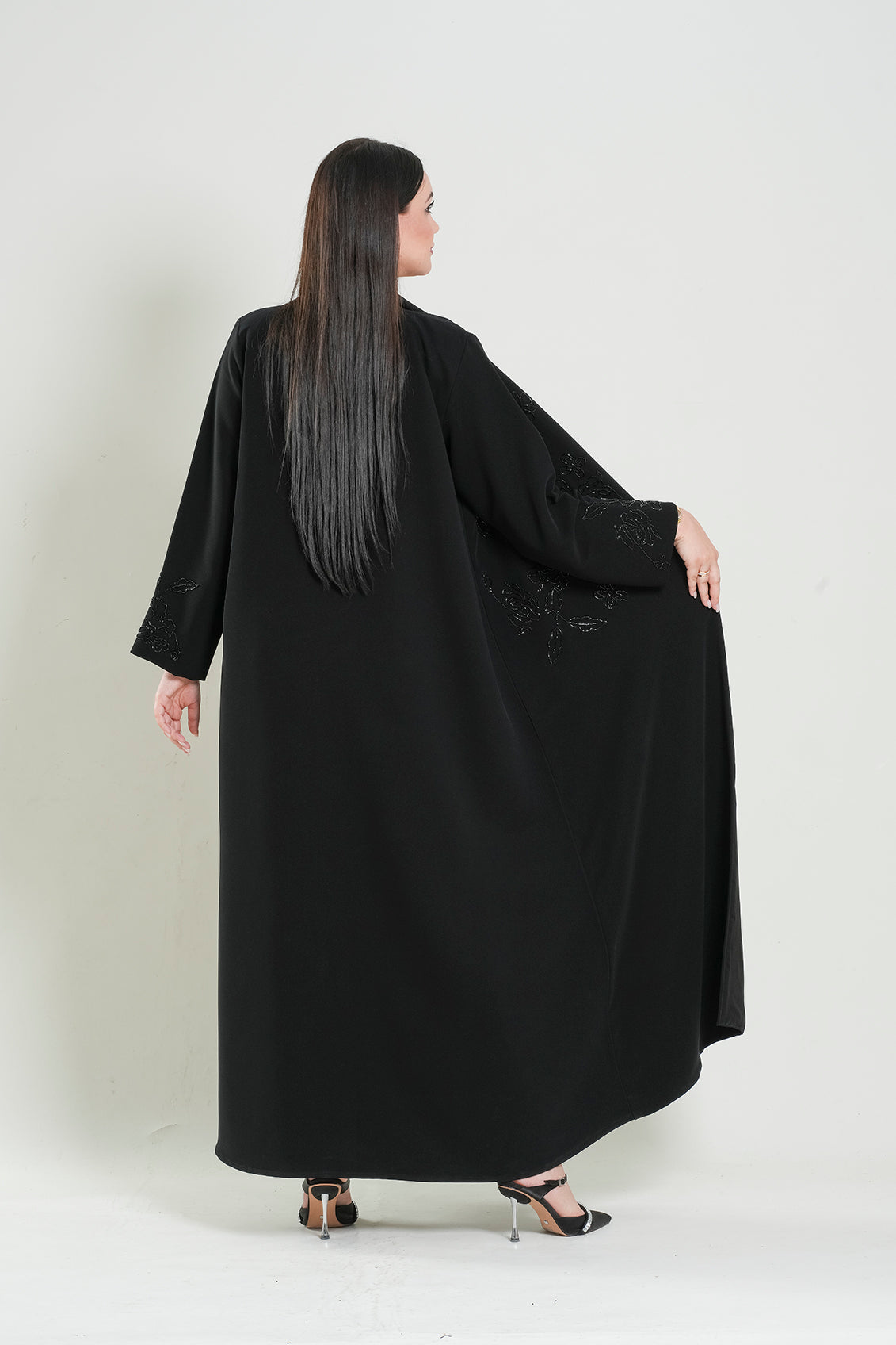 Elegant Layered Abaya