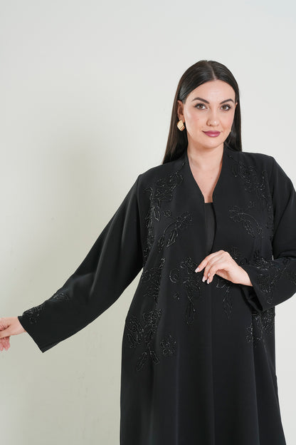 Elegant Layered Abaya