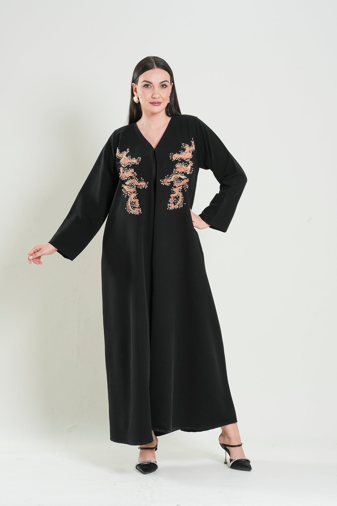 Stylish Front Open Abaya