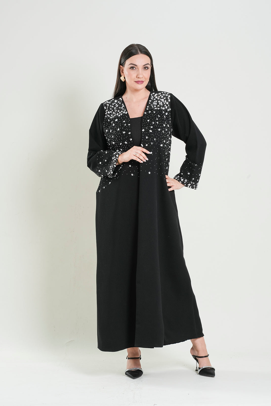 Trendy Butterfly Abaya
